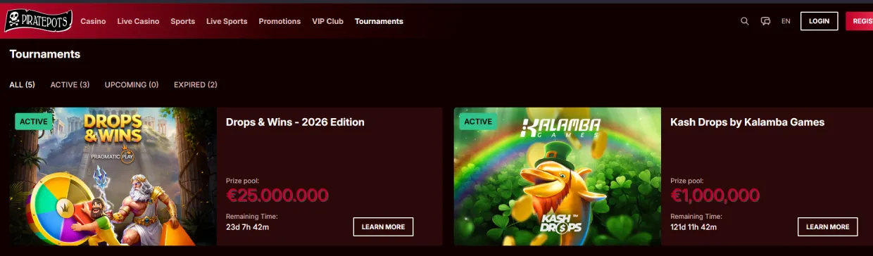 Test your luck and win tournaments at non gamstop casinos